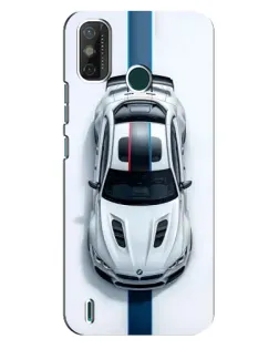Чехол для TECNO Spark GO (2021) с картинкой «Вид сверху — BMW M»