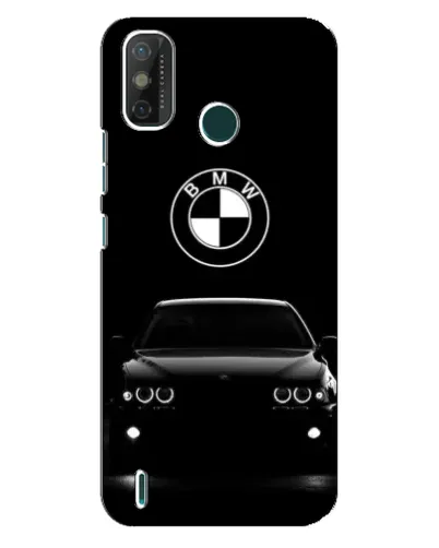 Чехол для TECNO Spark GO (2021) с картинкой «BMW — взгляд из темноты»
