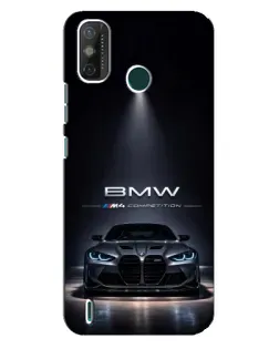 Чохол для TECNO Spark GO (2021) з картинкою «BMW крізь нічне місто»