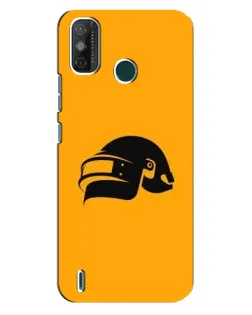 Чехол для TECNO Spark GO (2021) с картинкой «PUBG — золотой шлем»