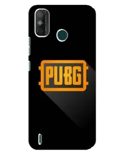 Чехол для TECNO Spark GO (2021) с картинкой «PUBG — рамка лого»