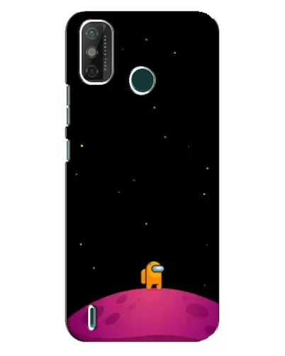 Чехол для TECNO Spark GO (2021) с картинкой «Одинокий герой на планете» Чехол для TECNO Spark GO (2021) с картинкой «Одинокий герой на планете»