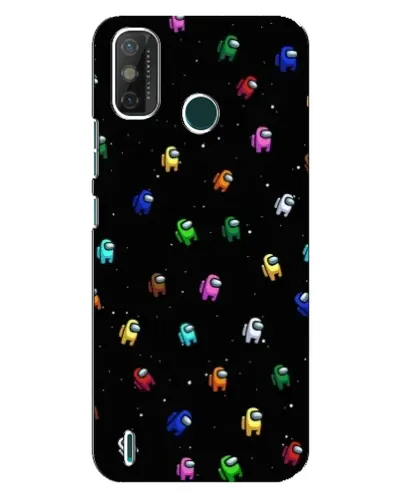 Чехол для TECNO Spark GO (2021) с картинкой «Экипаж Among Us» Чехол для TECNO Spark GO (2021) с картинкой «Экипаж Among Us»
