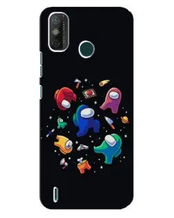 Чехол для TECNO Spark GO (2021) с картинкой «Among Us космос»