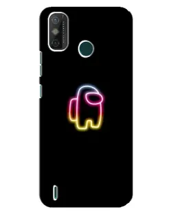 Чехол для TECNO Spark GO (2021) с картинкой «Among Us градиент»