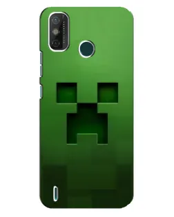 Чехол для TECNO Spark GO (2021) с картинкой «Крипер микро-дизайн»