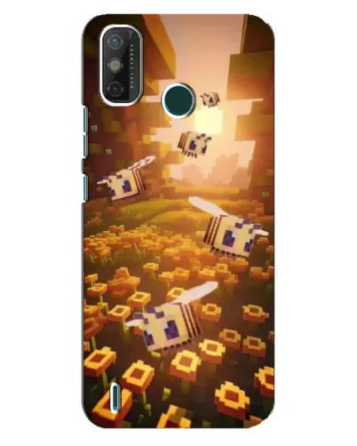 Чехол для TECNO Spark GO (2021) с картинкой «Поле подсолнухов»