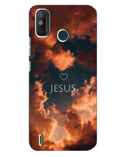 Чохол для TECNO Spark GO (2021) з картинкою «Сяйво Імені Jesus»
