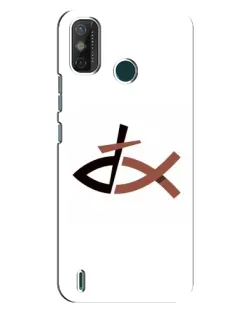Чохол для TECNO Spark GO (2021) з картинкою «Риба та хрест»
