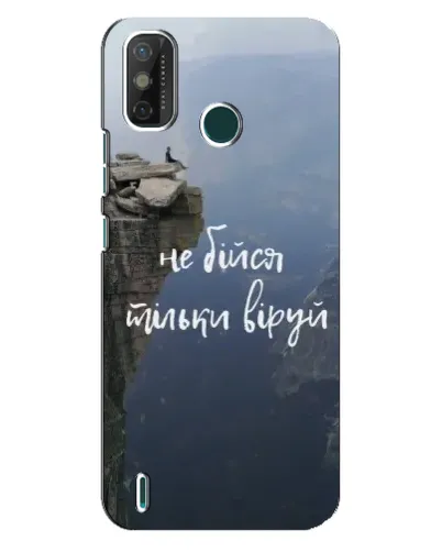 Чехол для TECNO Spark GO (2021) с картинкой «Вера над пропастью» Чехол для TECNO Spark GO (2021) с картинкой «Вера над пропастью»