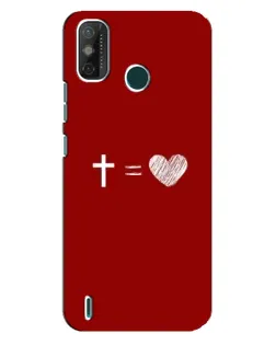 Чохол для TECNO Spark GO (2021) з картинкою «Рівняння любові» Чохол для TECNO Spark GO (2021) з картинкою «Рівняння любові»