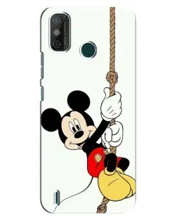 Чехол для TECNO Spark GO (2021) с картинкой «Mickey на канате»
