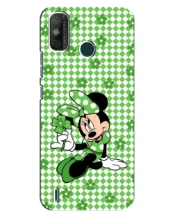 Чехол для TECNO Spark GO (2021) с картинкой «Mickey в клетку»