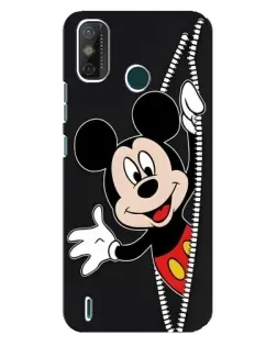 Чехол для TECNO Spark GO (2021) с картинкой «Микки раздвигает стены»