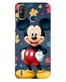 Чехол для TECNO Spark GO (2021) с картинкой «Осенний Mickey Mouse»
