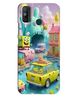 Чехол для TECNO Spark GO (2021) с картинкой «Монстр-трак приключения»
