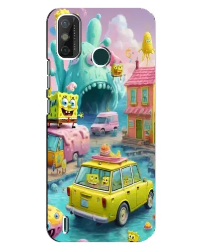 Чехол для TECNO Spark GO (2021) с картинкой «Монстр-трак приключения»
