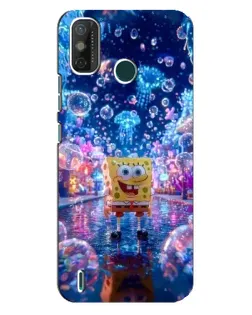 Чехол для TECNO Spark GO (2021) с картинкой «Неоновый океан»