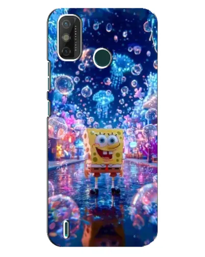 Чехол для TECNO Spark GO (2021) с картинкой «Неоновый океан»