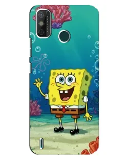 Чехол для TECNO Spark GO (2021) с картинкой «Подводный привет»