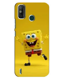 Чехол для TECNO Spark GO (2021) с картинкой «Позитивный Губка Боб»