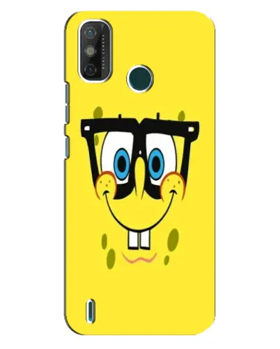 Чехол для TECNO Spark GO (2021) с картинкой «Минималистичный Спанч Боб» Чехол для TECNO Spark GO (2021) с картинкой «Минималистичный Спанч Боб»