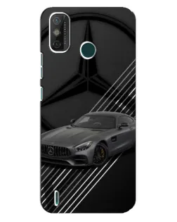 Чехол для TECNO Spark GO (2021) с картинкой «Mercedes AMG — графика»