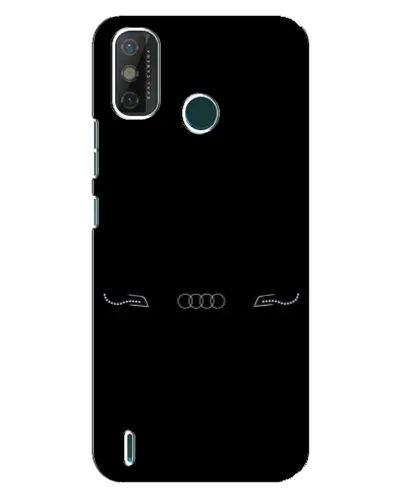 Чехол для TECNO Spark GO (2021) с картинкой «Audi — световой подпись»