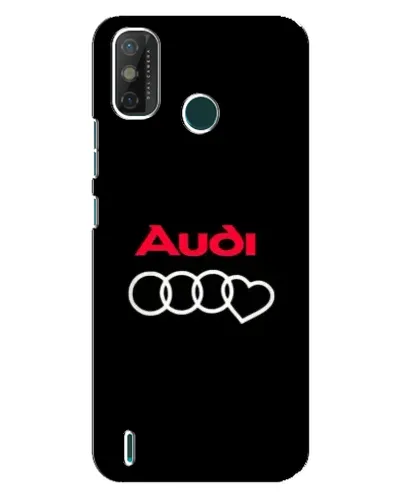 Чехол для TECNO Spark GO (2021) с картинкой «Логотип Audi Heart»