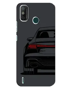 Чехол для TECNO Spark GO (2021) с картинкой «Задняя часть Audi — арт»