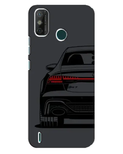 Чехол для TECNO Spark GO (2021) с картинкой «Задняя часть Audi — арт»