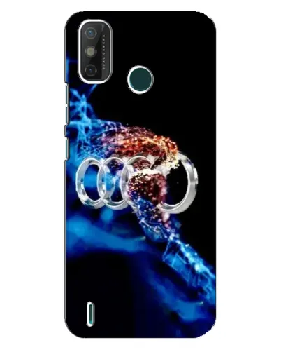 Чехол для TECNO Spark GO (2021) с картинкой «Энергия лого Audi»