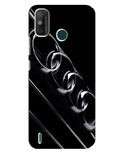 Чехол для TECNO Spark GO (2021) с картинкой «Audi — абстрактные кольца»