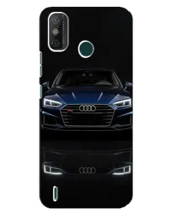 Чехол для TECNO Spark GO (2021) с картинкой «Audi — ночное отражение»