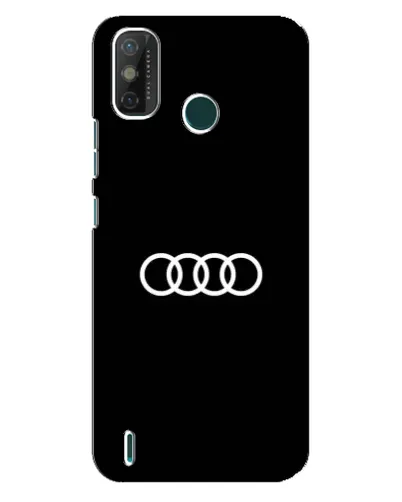 Чехол для TECNO Spark GO (2021) с картинкой «Audi White Logo»