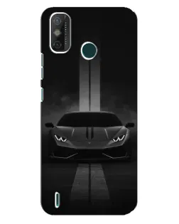 Чехол для TECNO Spark GO (2021) с картинкой «Lamborghini симметрия дорог»