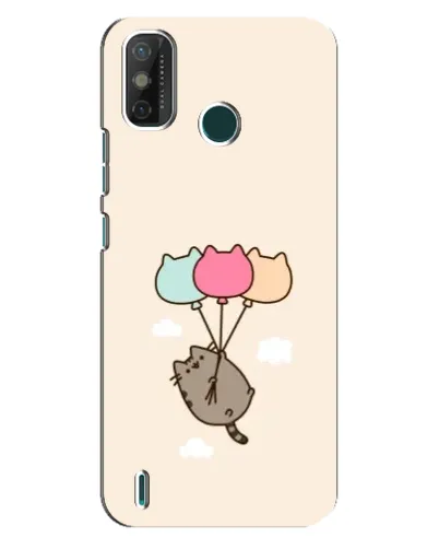 Чехол для TECNO Spark GO (2021) с картинкой «Пушин на шариках»