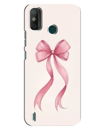 Чехол для TECNO Spark GO (2021) с картинкой «Розовый бант»