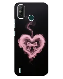 Чехол для TECNO Spark GO (2021) с картинкой «Дымчатое сердце»
