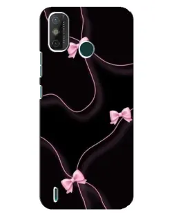 Чехол для TECNO Spark GO (2021) с картинкой «Розовые ленты»