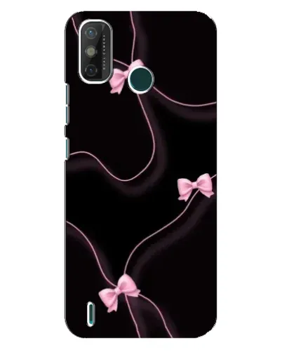 Чехол для TECNO Spark GO (2021) с картинкой «Розовые ленты»