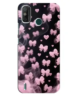 Чехол для TECNO Spark GO (2021) с картинкой «Неоновое кружево»