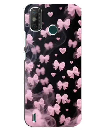 Чехол для TECNO Spark GO (2021) с картинкой «Неоновое кружево»