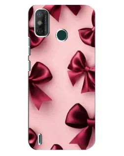 Чехол для TECNO Spark GO (2021) с картинкой «Бордовый атлас»