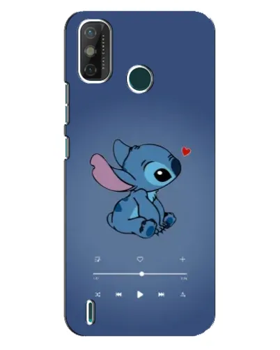 Чехол для TECNO Spark GO (2021) с картинкой «Музыкальный Stitch»
