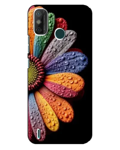 Чехол для TECNO Spark GO (2021) с картинкой «Радужный цветок» Чехол для TECNO Spark GO (2021) с картинкой «Радужный цветок»