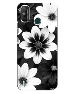 Чохол для TECNO Spark GO (2021) з картинкою «Монохромні айстри» Чохол для TECNO Spark GO (2021) з картинкою «Монохромні айстри»