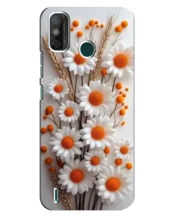 Чохол для TECNO Spark GO (2021) з картинкою «Білі сухоцвіти» Чохол для TECNO Spark GO (2021) з картинкою «Білі сухоцвіти»