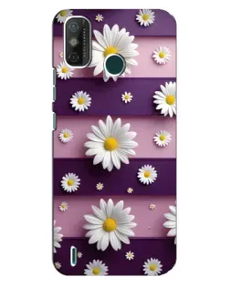 Чохол для TECNO Spark GO (2021) з картинкою «Ромашки на фіолетовому» Чохол для TECNO Spark GO (2021) з картинкою «Ромашки на фіолетовому»