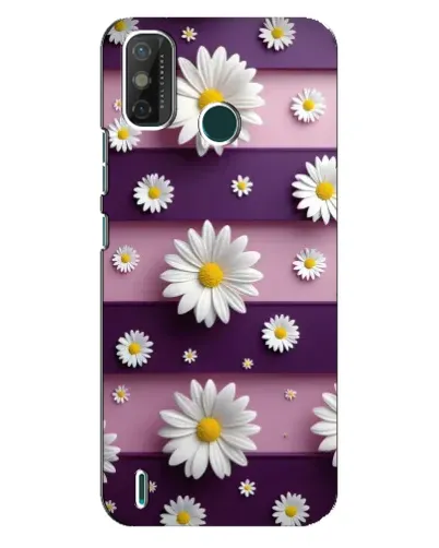 Чехол для TECNO Spark GO (2021) с картинкой «Ромашки на фиолетовом» Чехол для TECNO Spark GO (2021) с картинкой «Ромашки на фиолетовом»